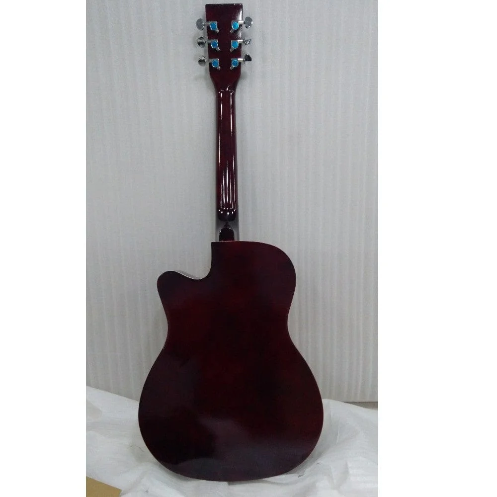 Henrix PRO 38 Inch 6 String Cutaway Acoustic Guitar - Open Box B Stock - Image 41