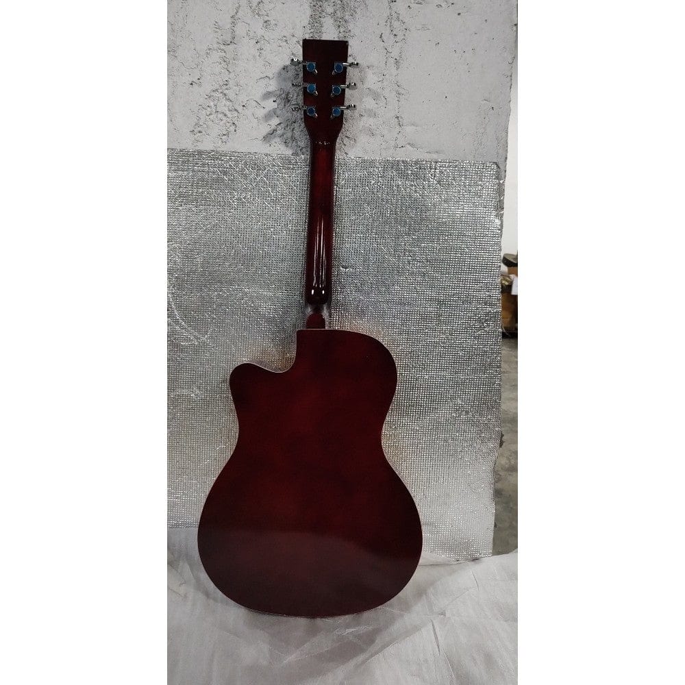 Henrix PRO 38 Inch 6 String Cutaway Acoustic Guitar - Open Box B Stock - Image 52