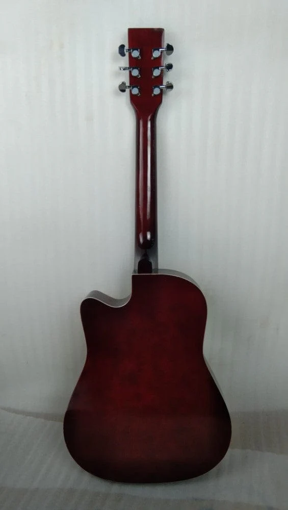 Henrix PRO 38 Inch 6 String Cutaway Acoustic Guitar - Open Box B Stock - Image 54