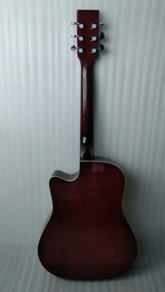 Henrix PRO 38 Inch 6 String Cutaway Acoustic Guitar - Open Box B Stock - Image 66