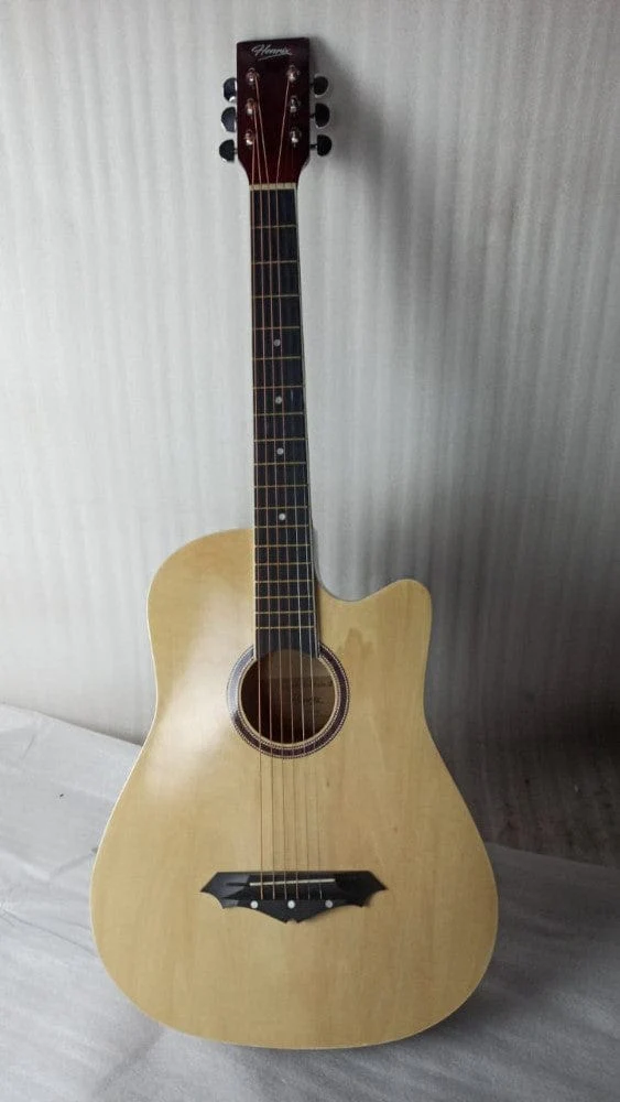 Henrix PRO 38 Inch 6 String Cutaway Acoustic Guitar - Open Box B Stock - Image 69