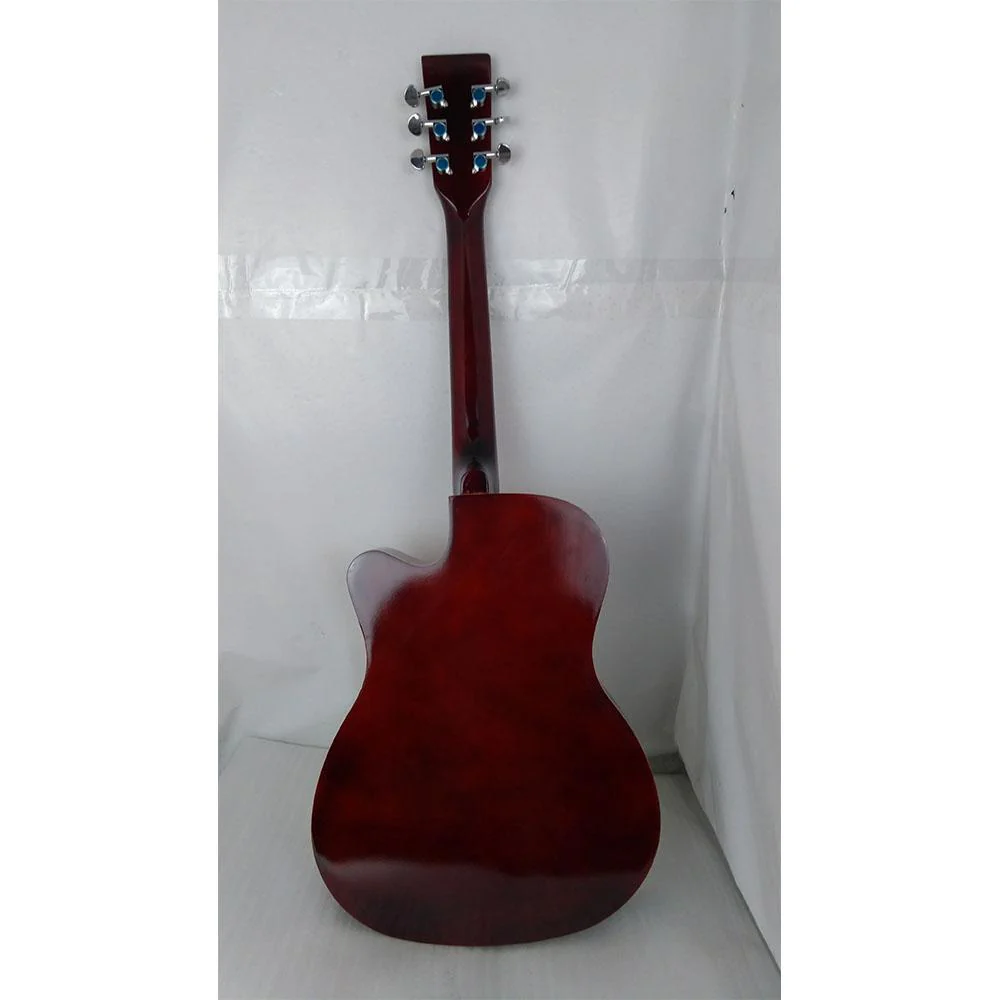 Henrix PRO 38 Inch 6 String Cutaway Acoustic Guitar - Open Box B Stock - Image 7