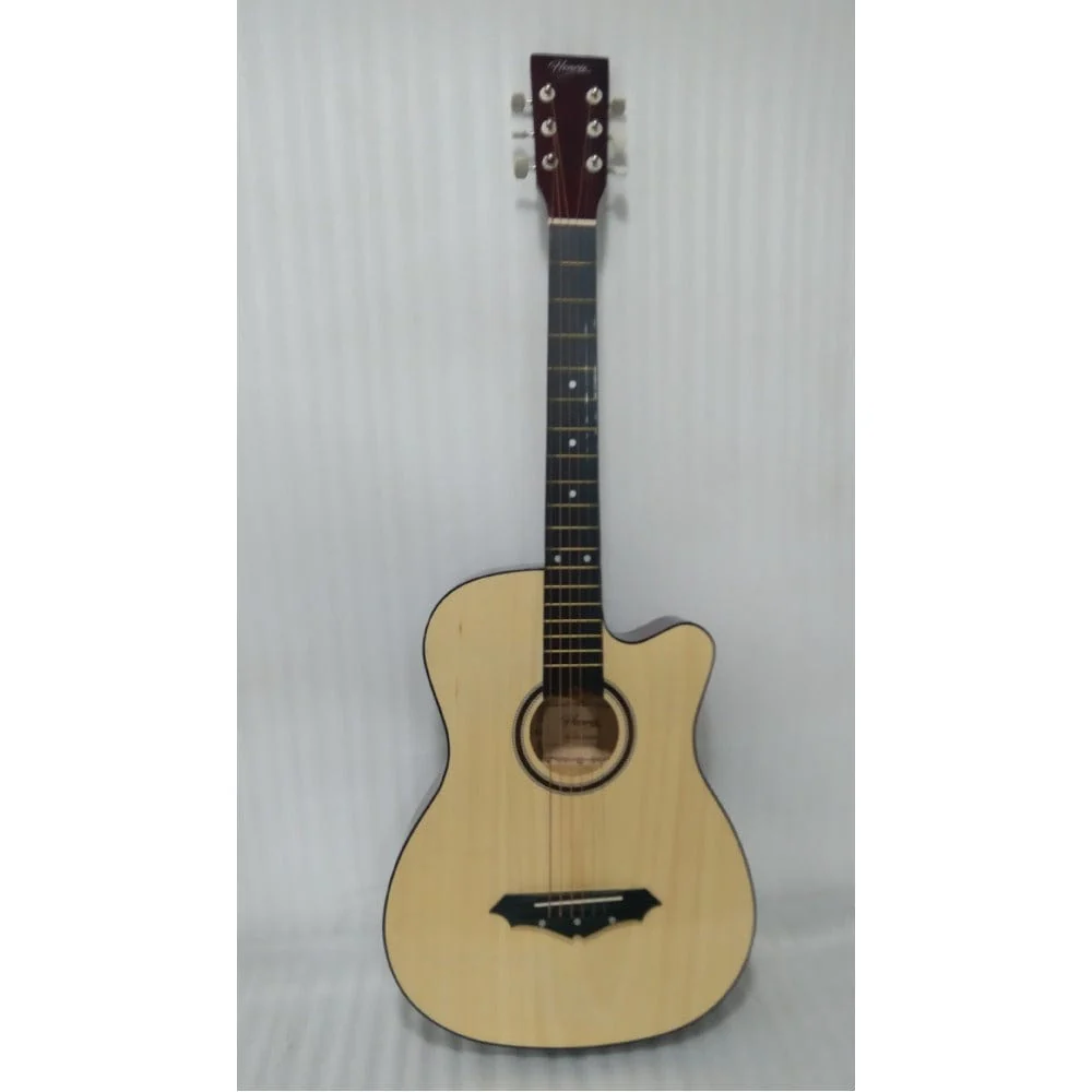 Henrix PRO 38 Inch 6 String Cutaway Acoustic Guitar - Open Box B Stock - Image 73