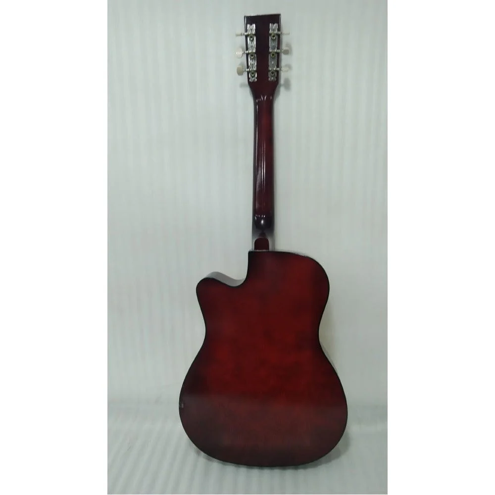 Henrix PRO 38 Inch 6 String Cutaway Acoustic Guitar - Open Box B Stock - Image 75