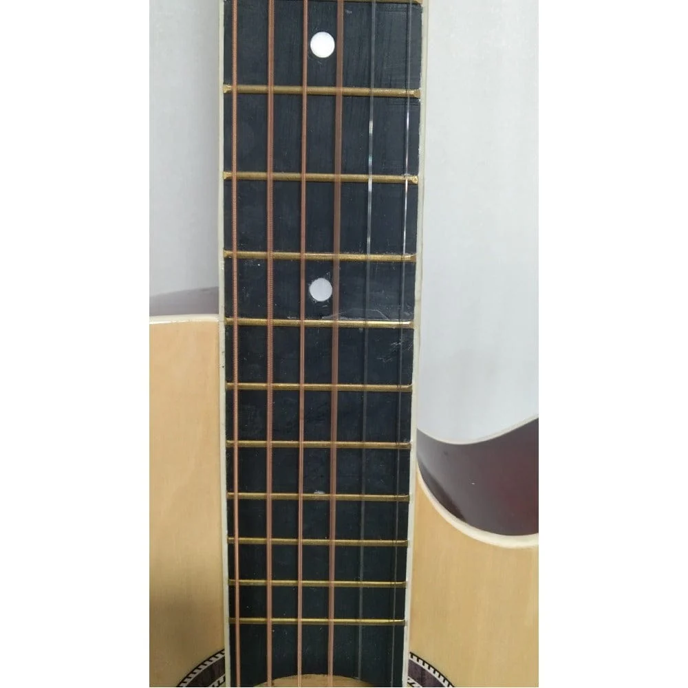 Henrix PRO 38 Inch 6 String Cutaway Acoustic Guitar - Open Box B Stock - Image 78