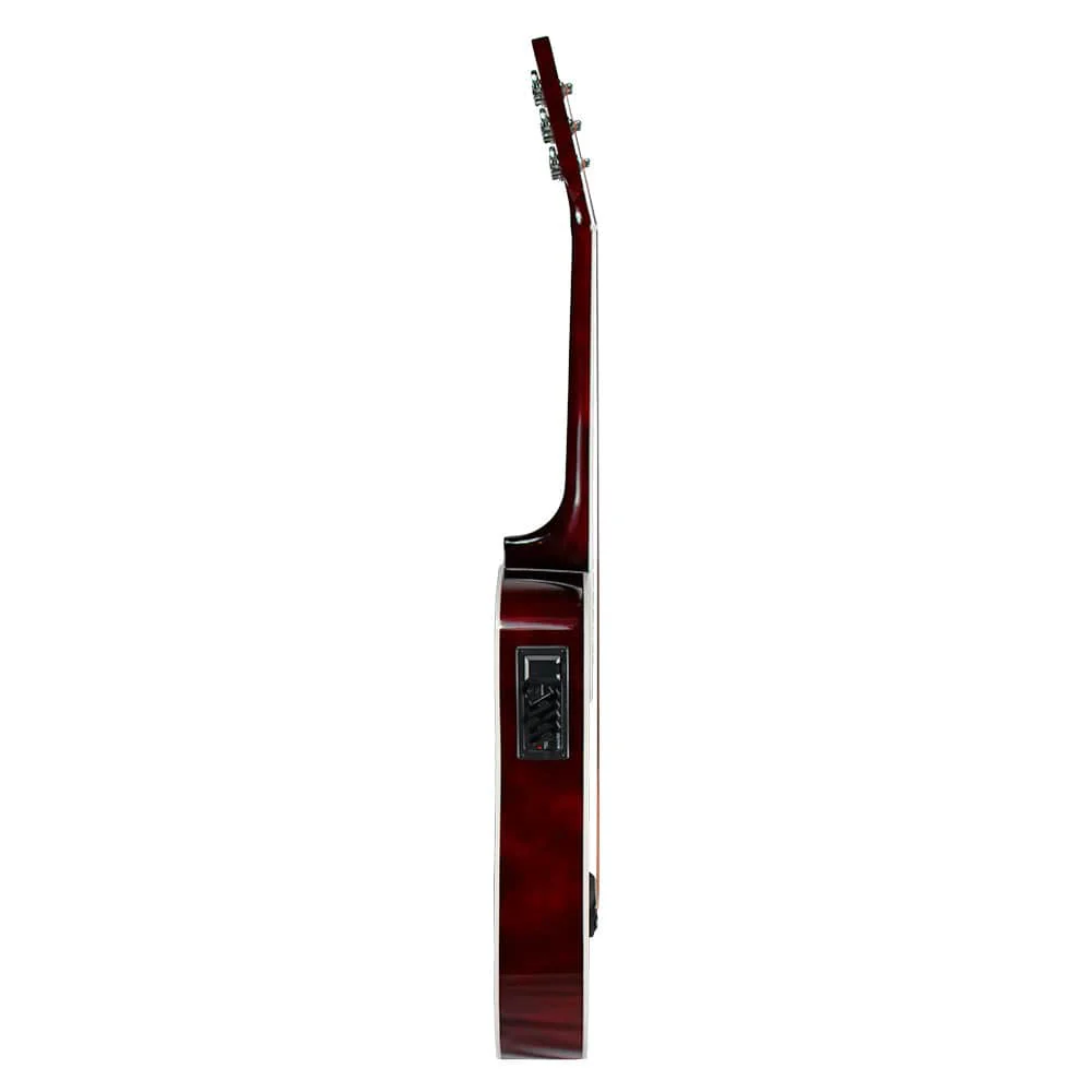 Henrix PRO 38C 38 Inch 6 String Cutaway Acoustic Guitar - Open Box - Image 6
