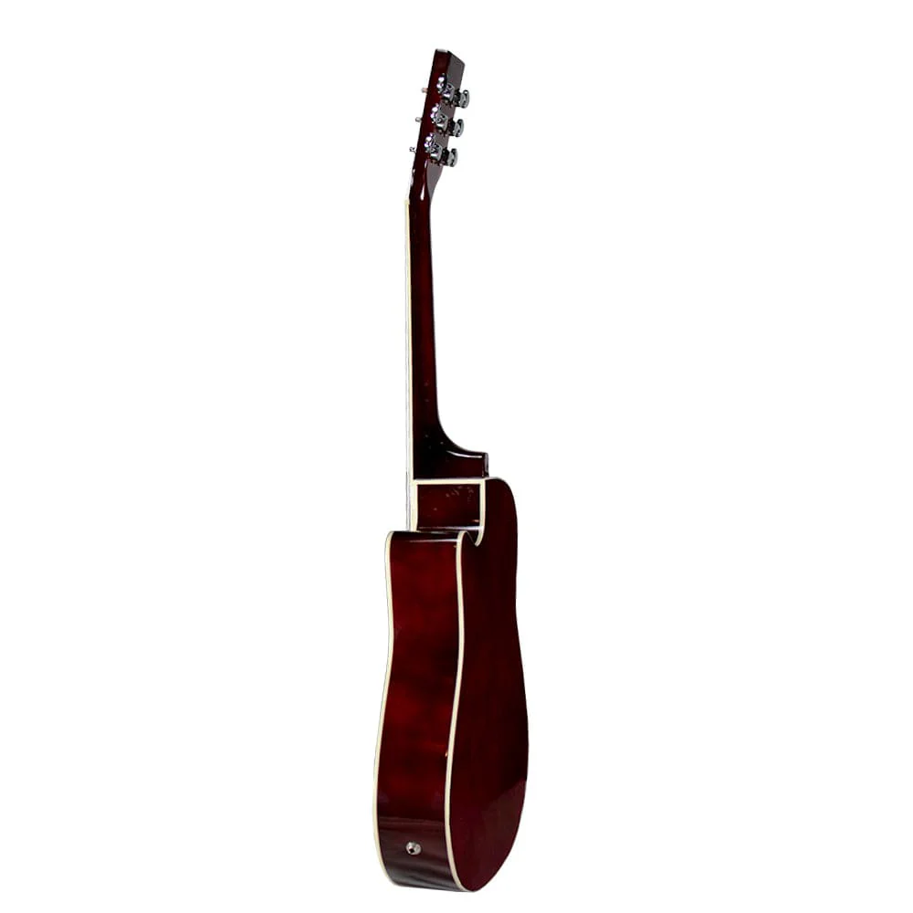 Henrix PRO 38C 38 Inch 6 String Cutaway Acoustic Guitar - Open Box - Image 8