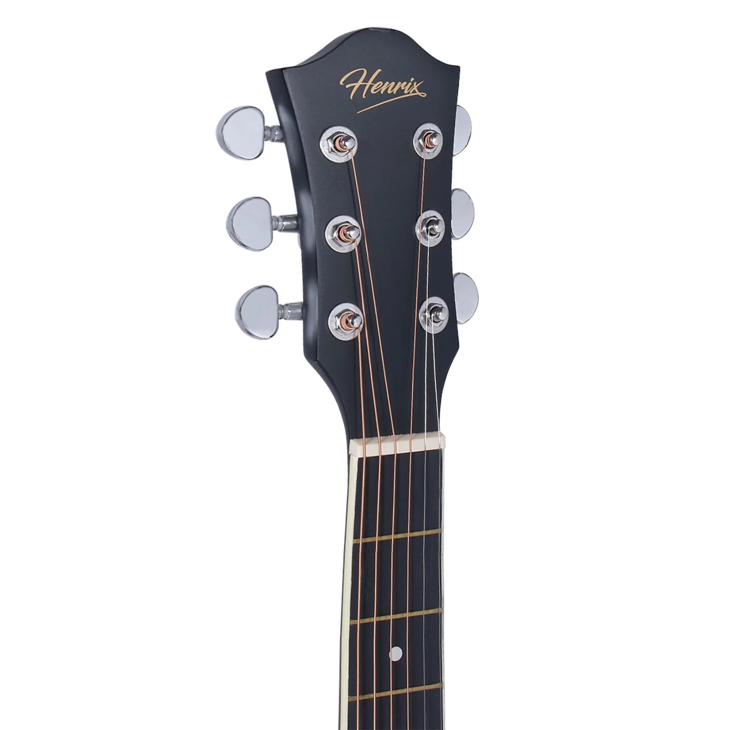 Henrix PRO 40C 40-Inch Cutaway Acoustic Guitar with Dual Action Truss Rod, Gigbag, Picks, String Set, Strap, Cloth & Ebook - Image 21