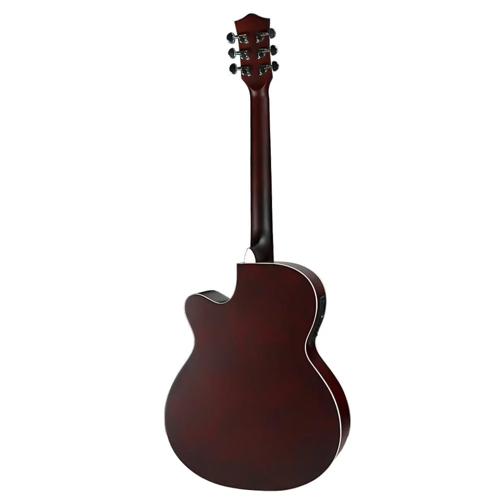 Henrix PRO 40CE 40" 6 String Cutaway Electro-Acoustic Guitar Kit - Open Box - Image 6
