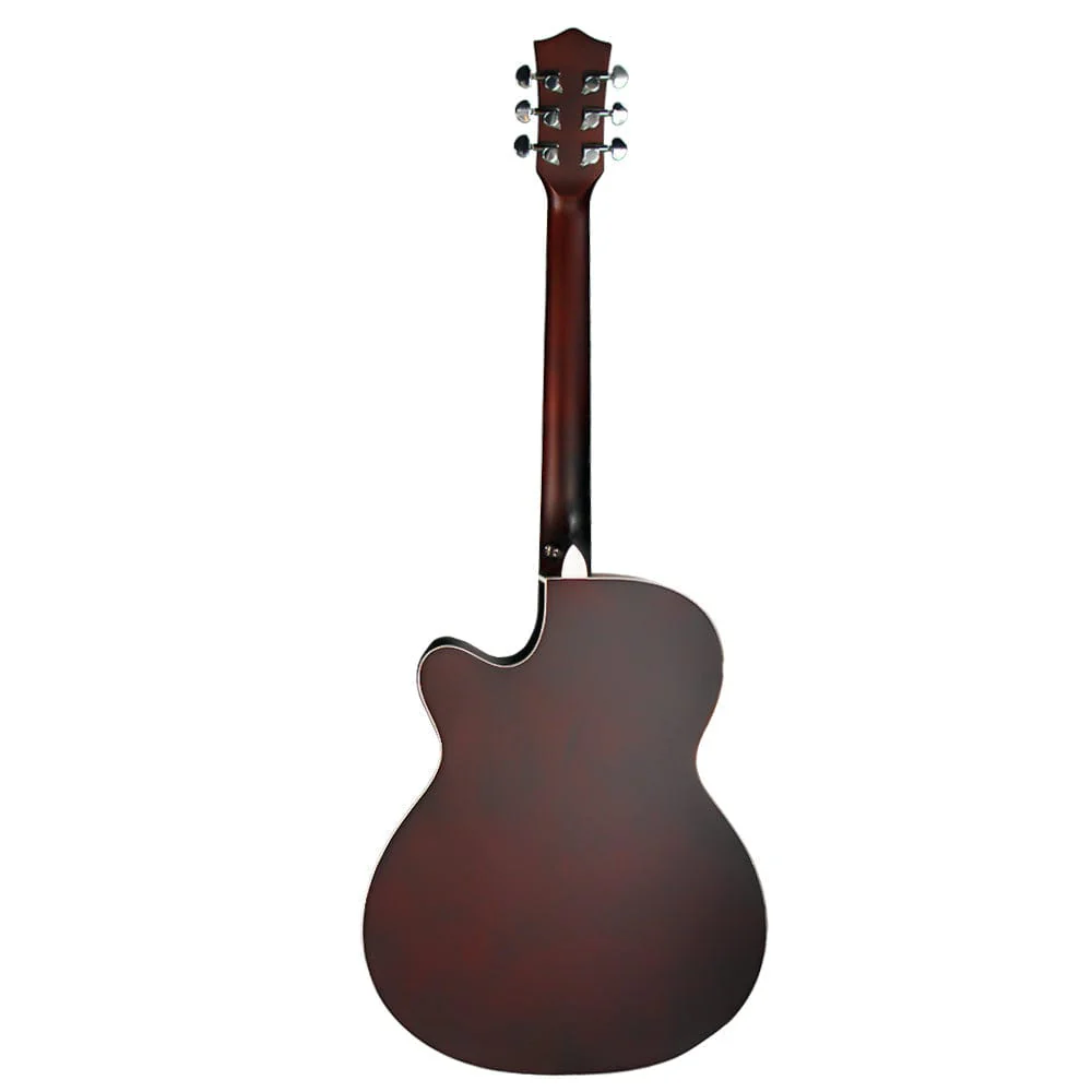 Henrix PRO 40CE 40" 6 String Cutaway Electro-Acoustic Guitar Kit - Open Box - Image 7