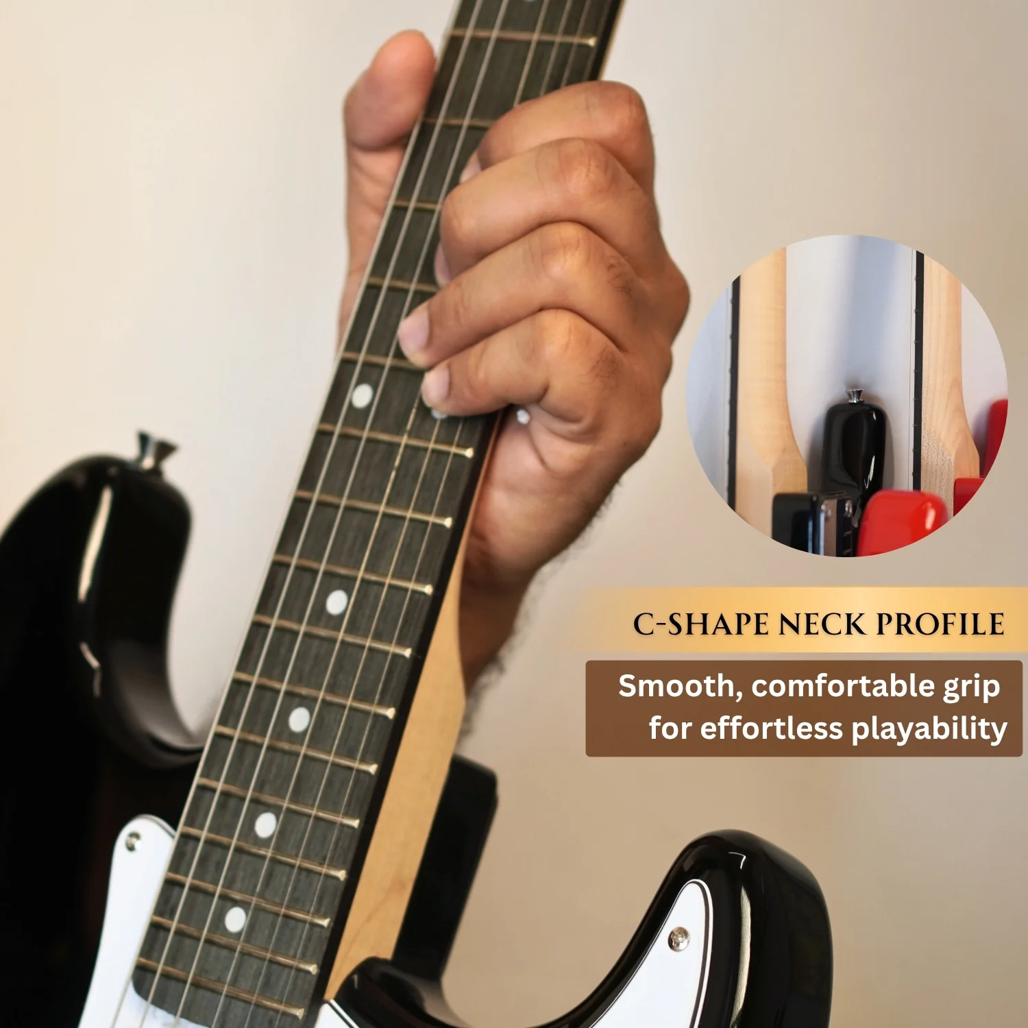 Henrix ST 6 String Strat Style Electric Guitar - Image 15
