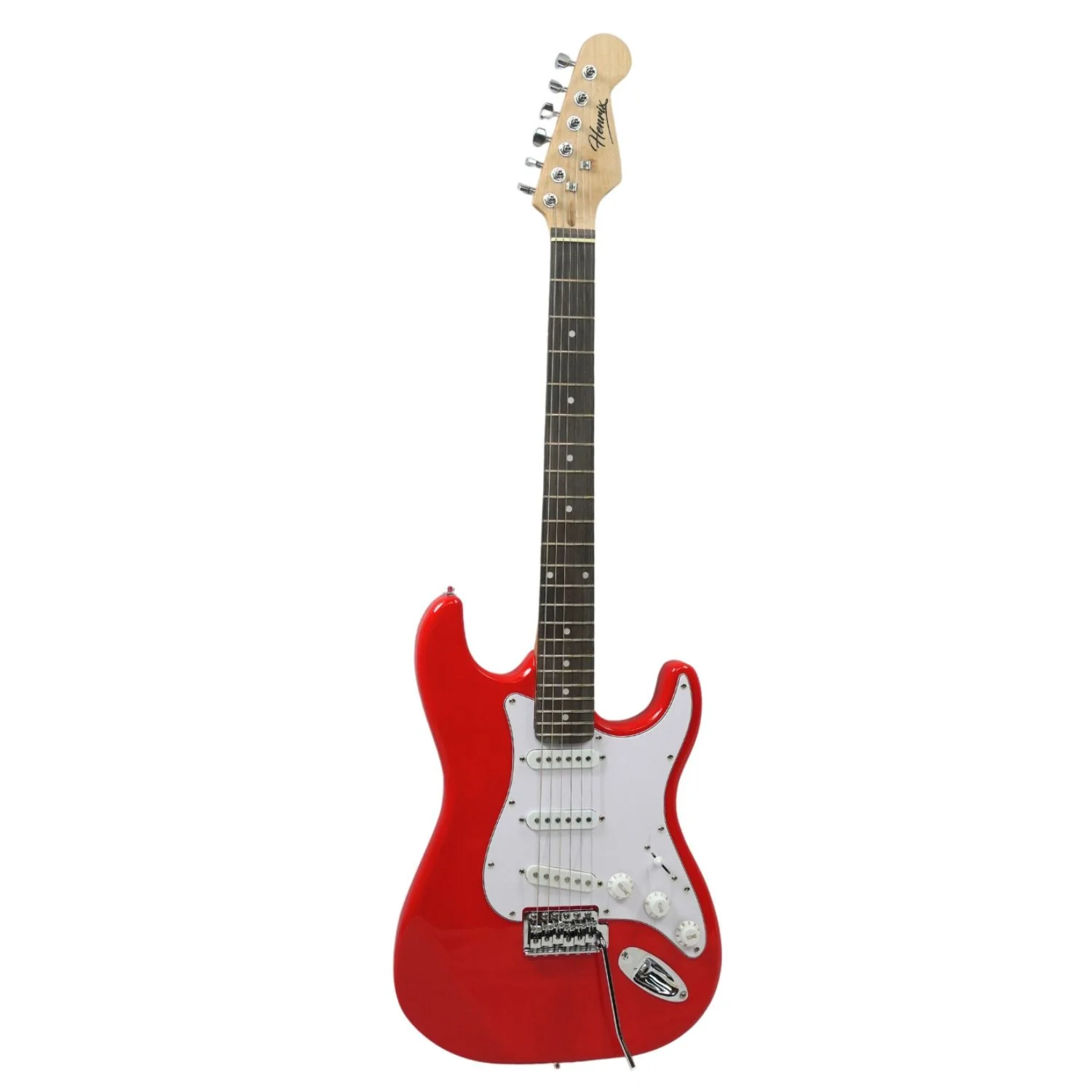 Henrix ST 6 String Strat Style Electric Guitar with Amplifier, Gigbag, Tuner, Strap, Picks, Polishing Cloth, Cable & E-Book - Image 13