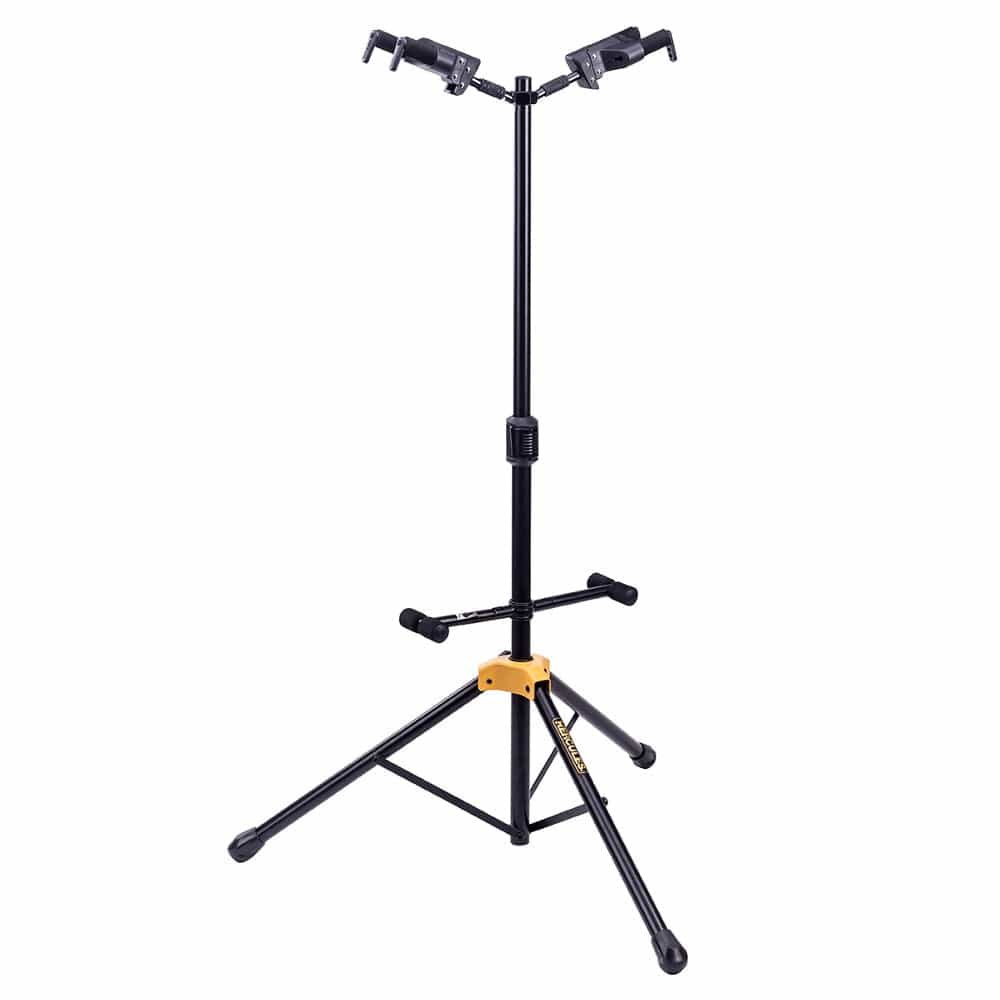 Hercules GS 422B Plus Auto Grip System Double Guitar Stand