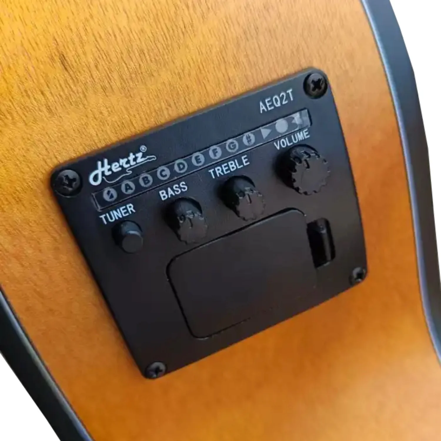 Hertz HZA-3600 6 String Acoustic Guitar - Image 6