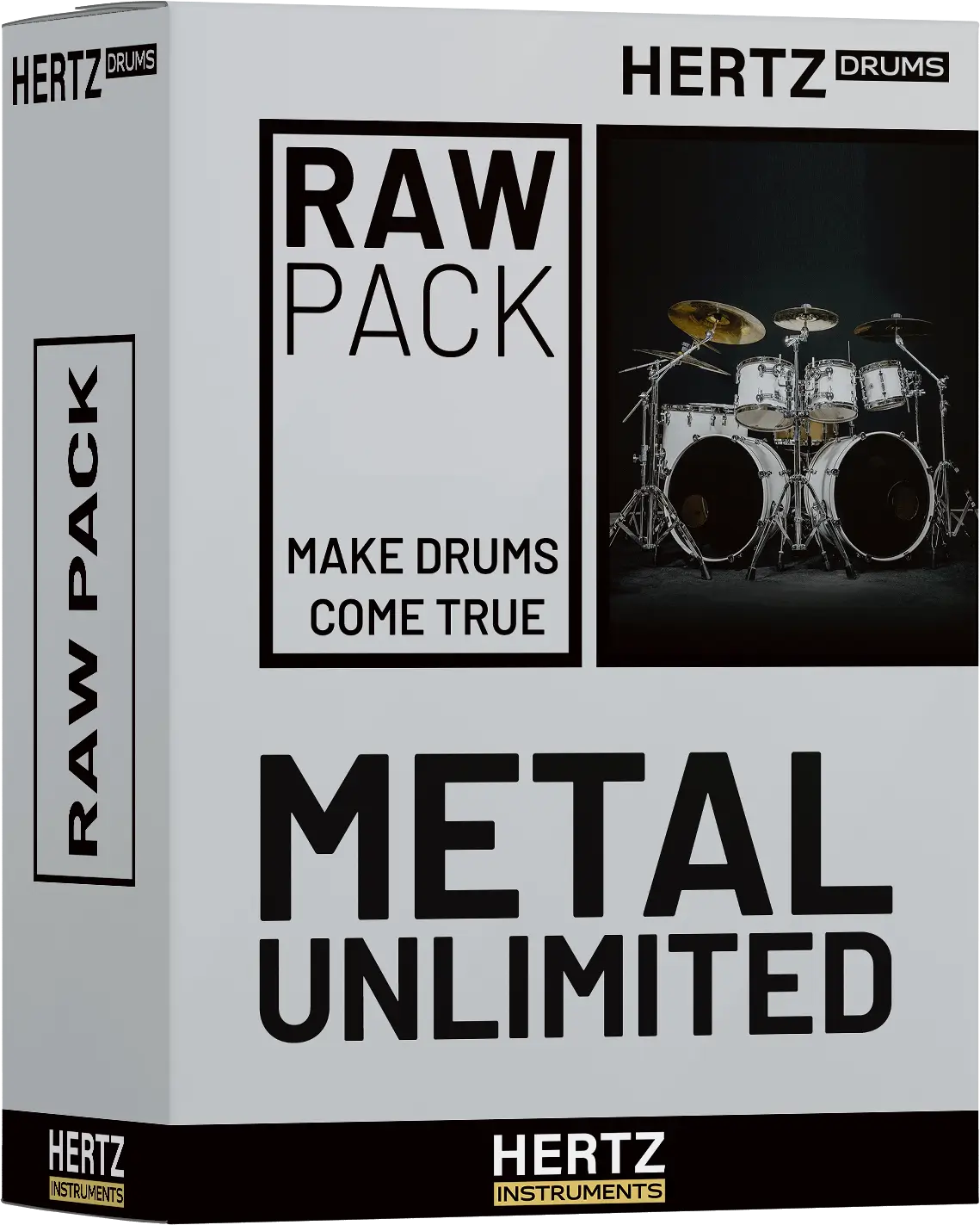 Hertz Metal Unlimited Raw Pack: Drum Sound Pack – Professional Audio Software & Plugin