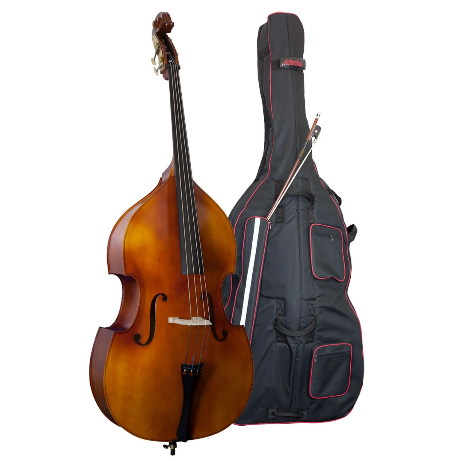 Hidersine 3179B Inizio 3/4 Outfit Double Bass Violin - Image 3