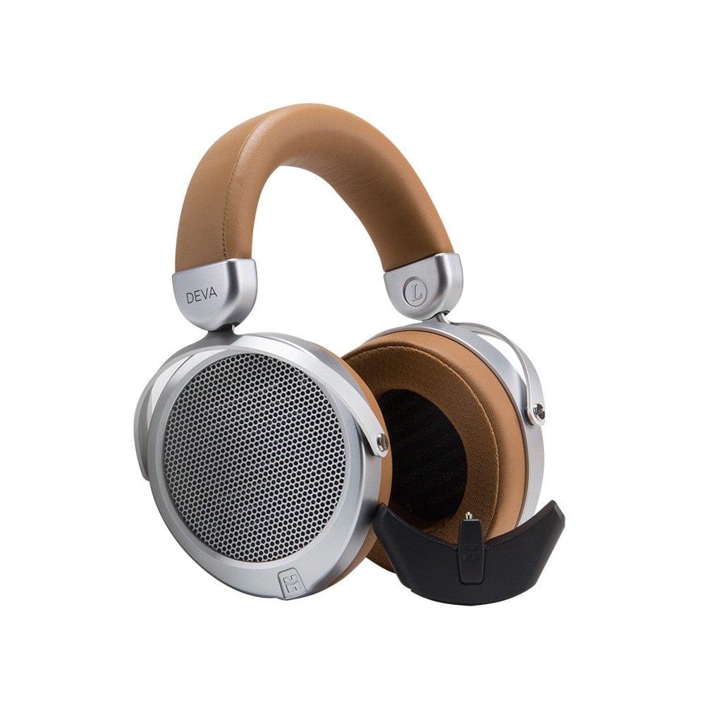 HIFIMAN Deva Over-Ear Full-Size Open-Back Planar Magnetic Hi-Fi Headphone, for Audiophiles/Studio, Comfortable Headband, Great Sounding, Stereo/Balanced-Brown/Beige - Image 3