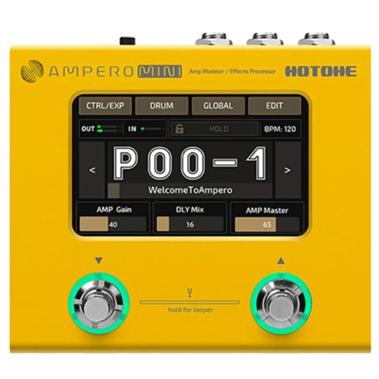 Hotone Ampero Mini Ultra Compact Amp Modeler & Guitar Processor - Image 6