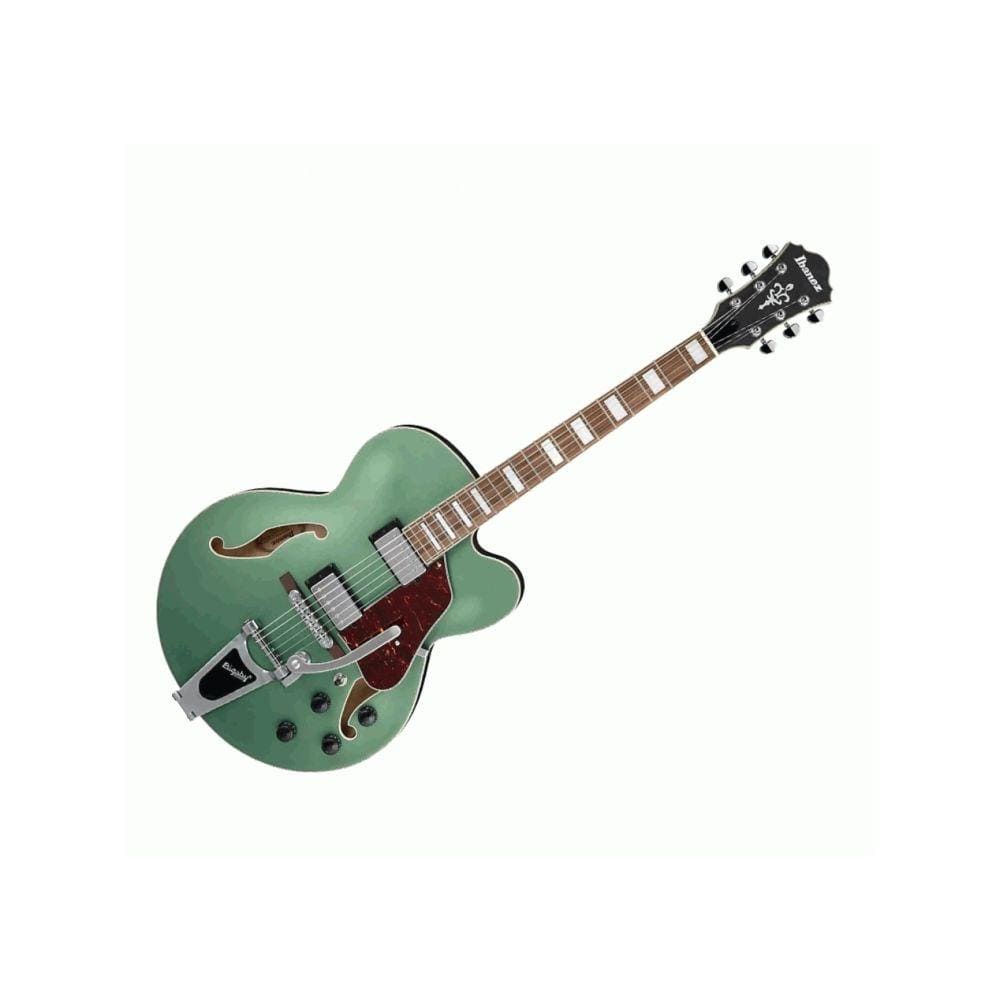 Ibanez AFS75T-MGF Artcore Electric Guitar- Metallic Green Flat
