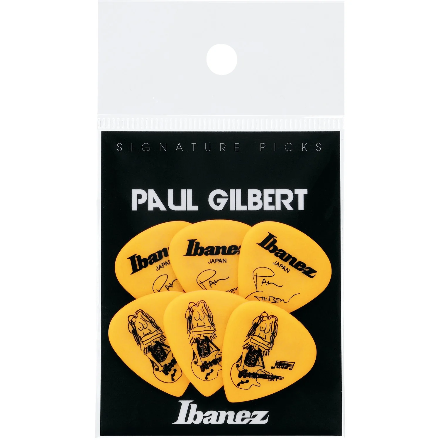 Ibanez B1000PG Paul Gilbert Guitar Picks - Set of 6 - Image 17