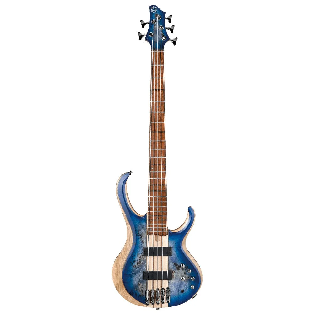 Ibanez BTB Standard BTB845 5-String Bass Guitar - Cerulean Blue Burst Low Gloss