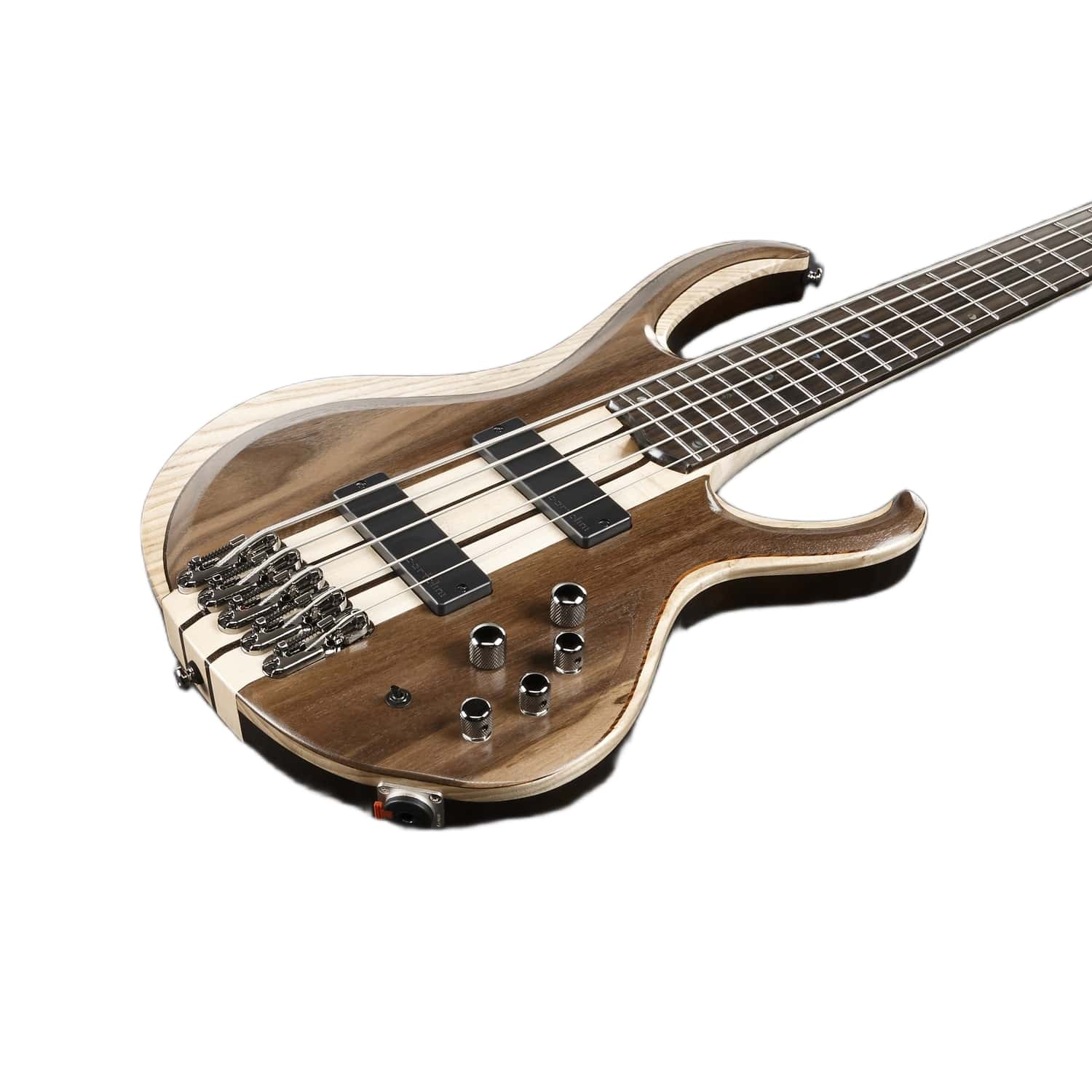 Ibanez BTB745 5 String Bass Guitar - Natural Low Gloss - Image 3