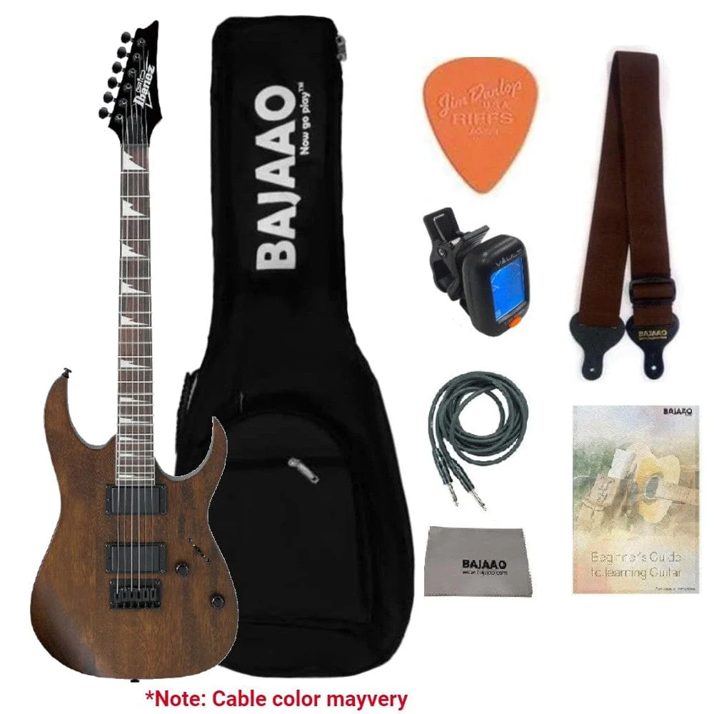Ibanez GRG121DX RG Gio Series Electric Guitar with Gigbag, Tuner, Strap, Picks, Polishing Cloth, Cable & E-Book - Image 4