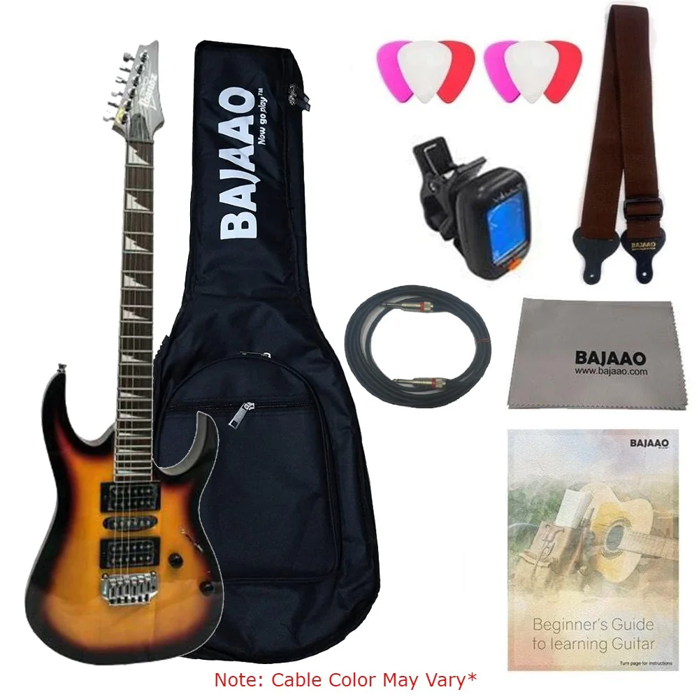Ibanez GRG170DX RG Gio Series Double Cutaway 6 String Electric Guitar With Gigbag, Polishing Cloth, Picks, Strap, Cable, Tuner & Ebook - Image 38