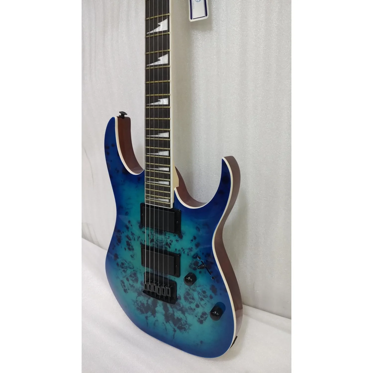 Ibanez GRGR221PA RG Gio Series Electric Guitar Aqua Burst - Open Box - Image 3