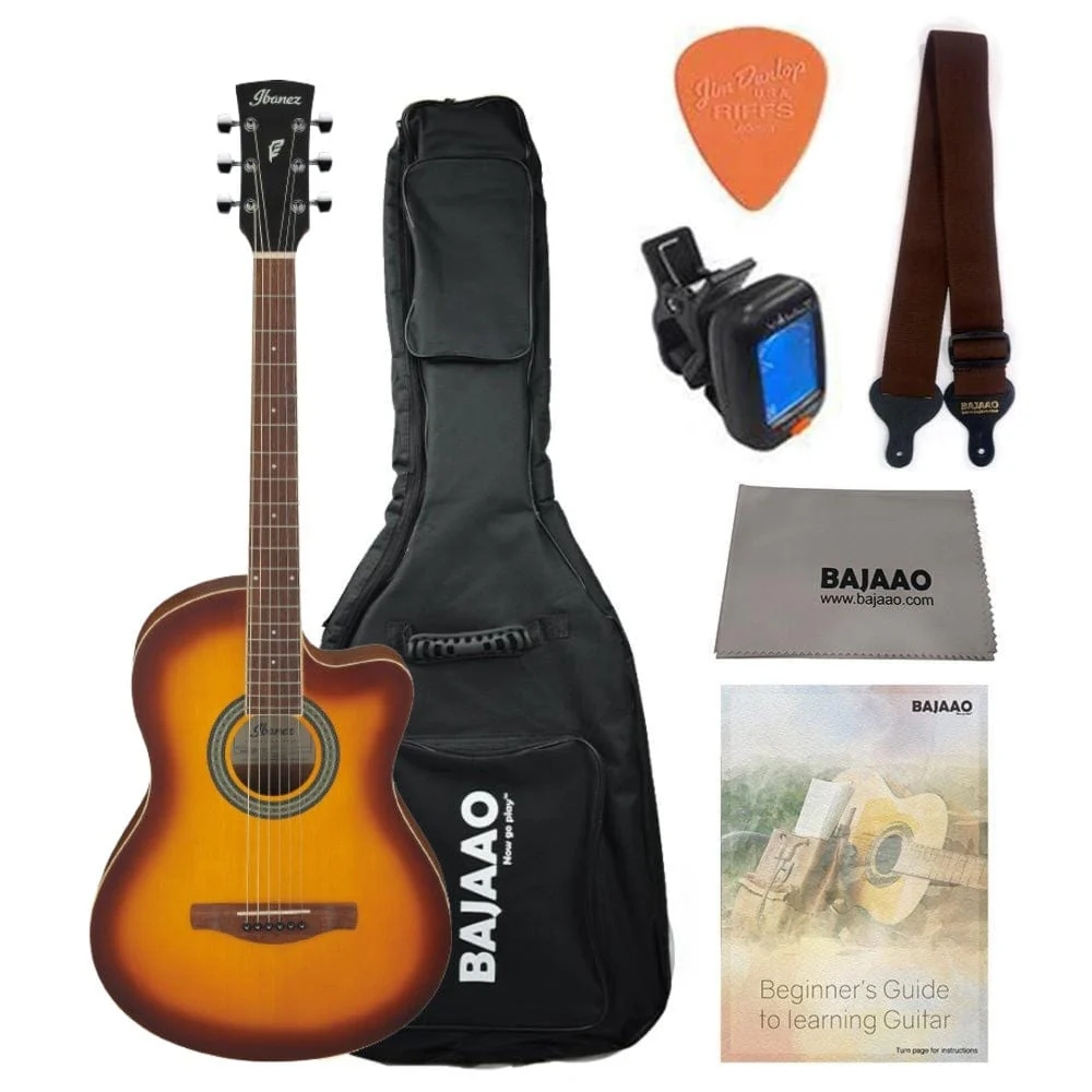 Ibanez MD39C 39 inch Cutaway Acoustic Guitar with Strap, Picks, Polishing Cloth & Ebook - Image 32