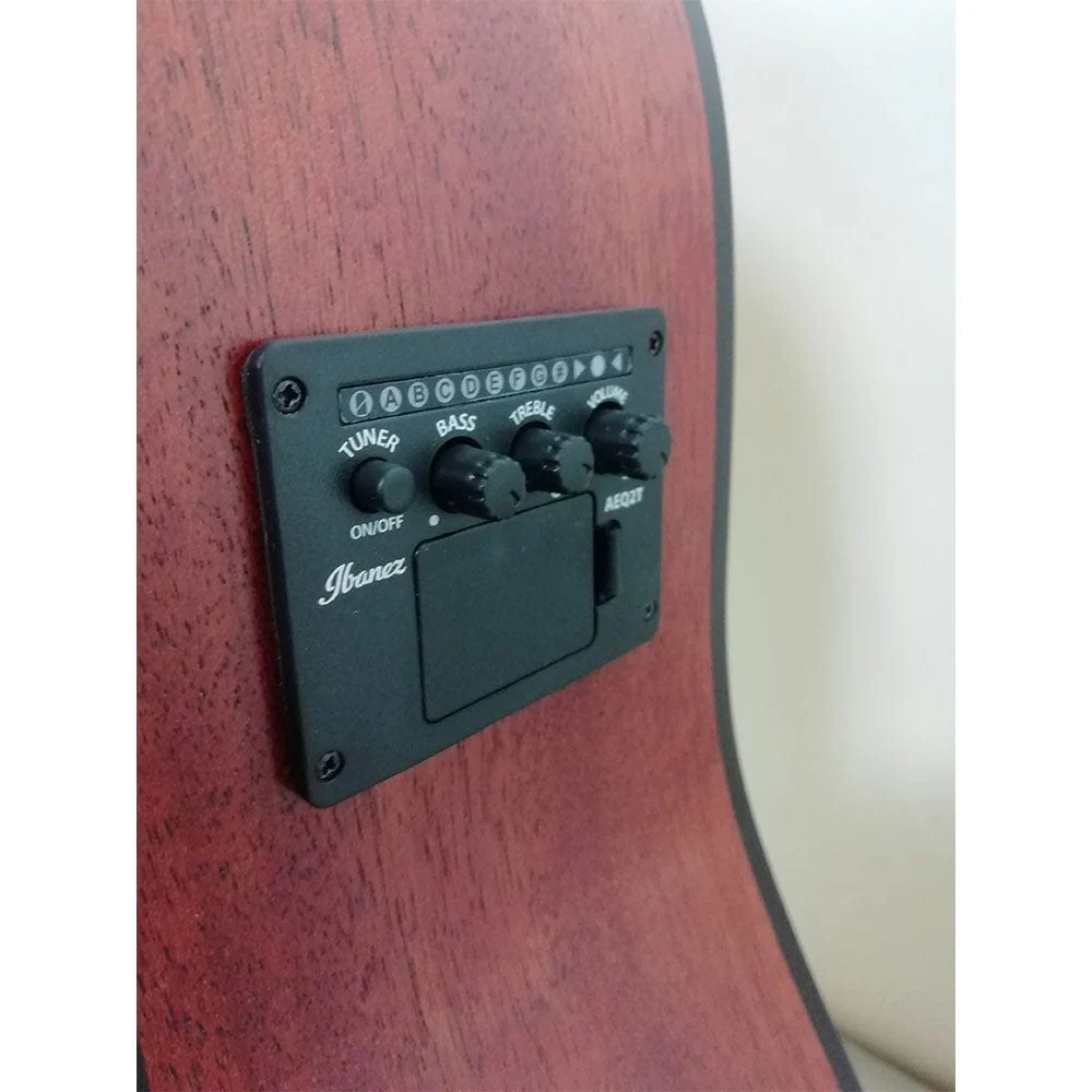 Ibanez PF10CE PF Performance Series Electro Acoustic Guitar - Open Pore Natural - Open Box B Stock - Image 3