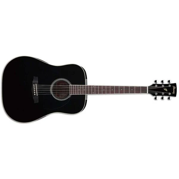 Ibanez PF15 Acoustic Guitar - Black - Open Box