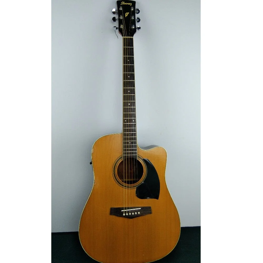 Ibanez PF15ECENT Performance Dreadnought Electro Acoustic Guitar - Natural - Open Box B Stock