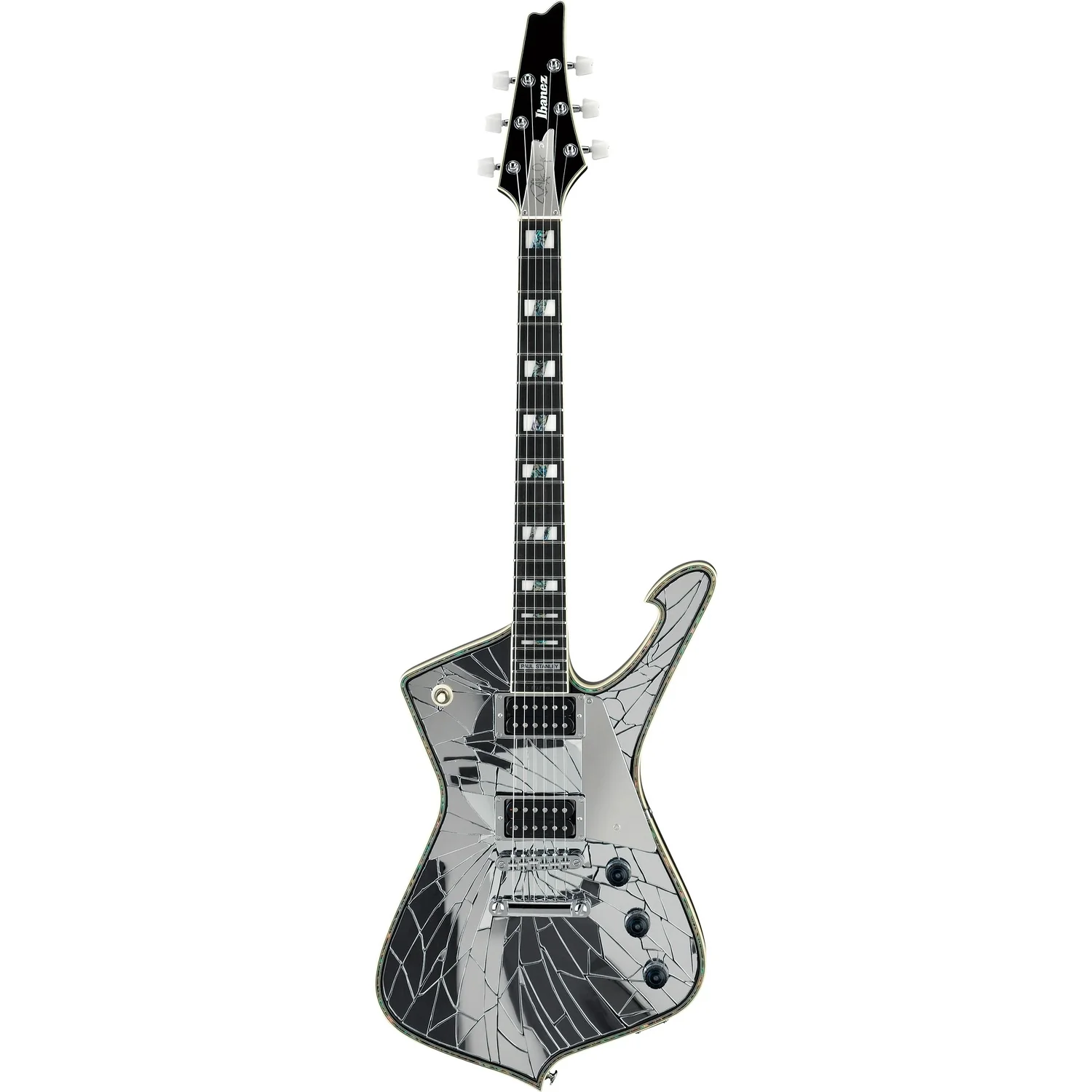 Ibanez PS1CM Paul Stanley Signature The Cracked Mirror 6 String Electric Guitar - Image 2