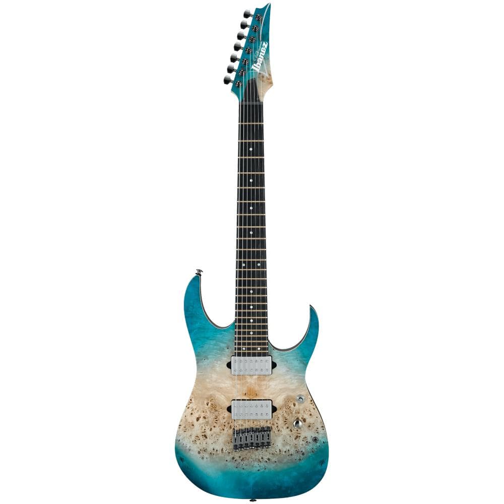 Ibanez RG1127PBFX RG Premium 7-String Electric Guitar With Bag - Caribbean Islet Flat