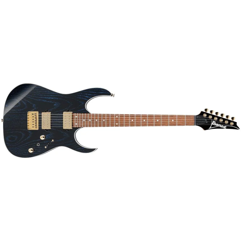 Ibanez RG421HPAH RG Standard 6 String Electric Guitar - Blue Wave Black - Image 2