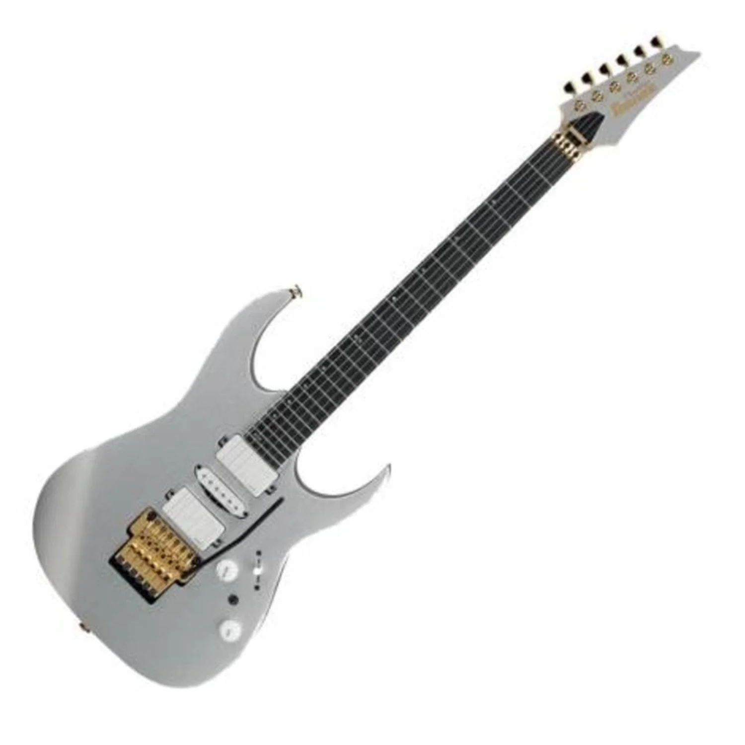 Ibanez RG5170G Prestige 6 String Electric Guitar with Case - Silver Flat