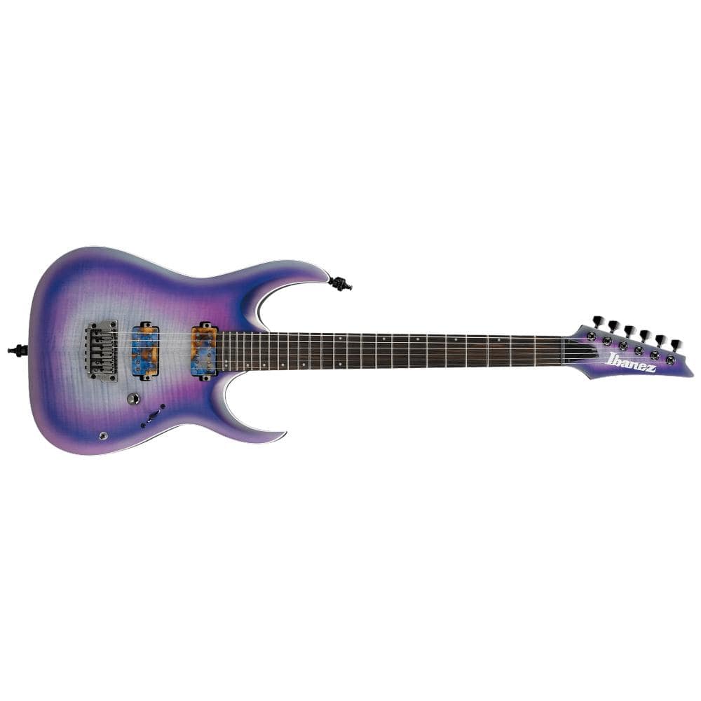Ibanez RGA61AL Axion Label 6 String Electric Guitar - Indigo Aurora Burst Flat - Image 2