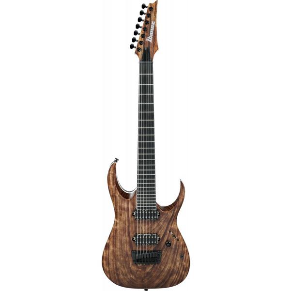 Ibanez RGAIX7U Iron Label 7-String Electric Guitar - Antique Brown Stained