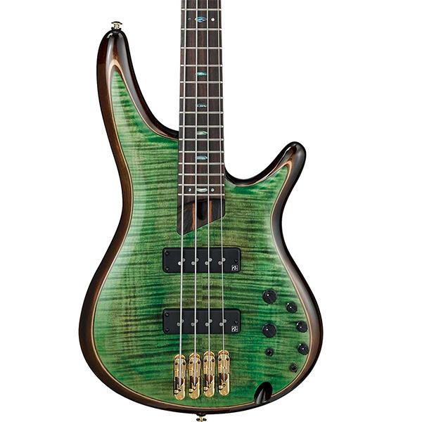 Ibanez SR1400 4 String Premium Bass Guitar - Mojito Lime Green - Image 2