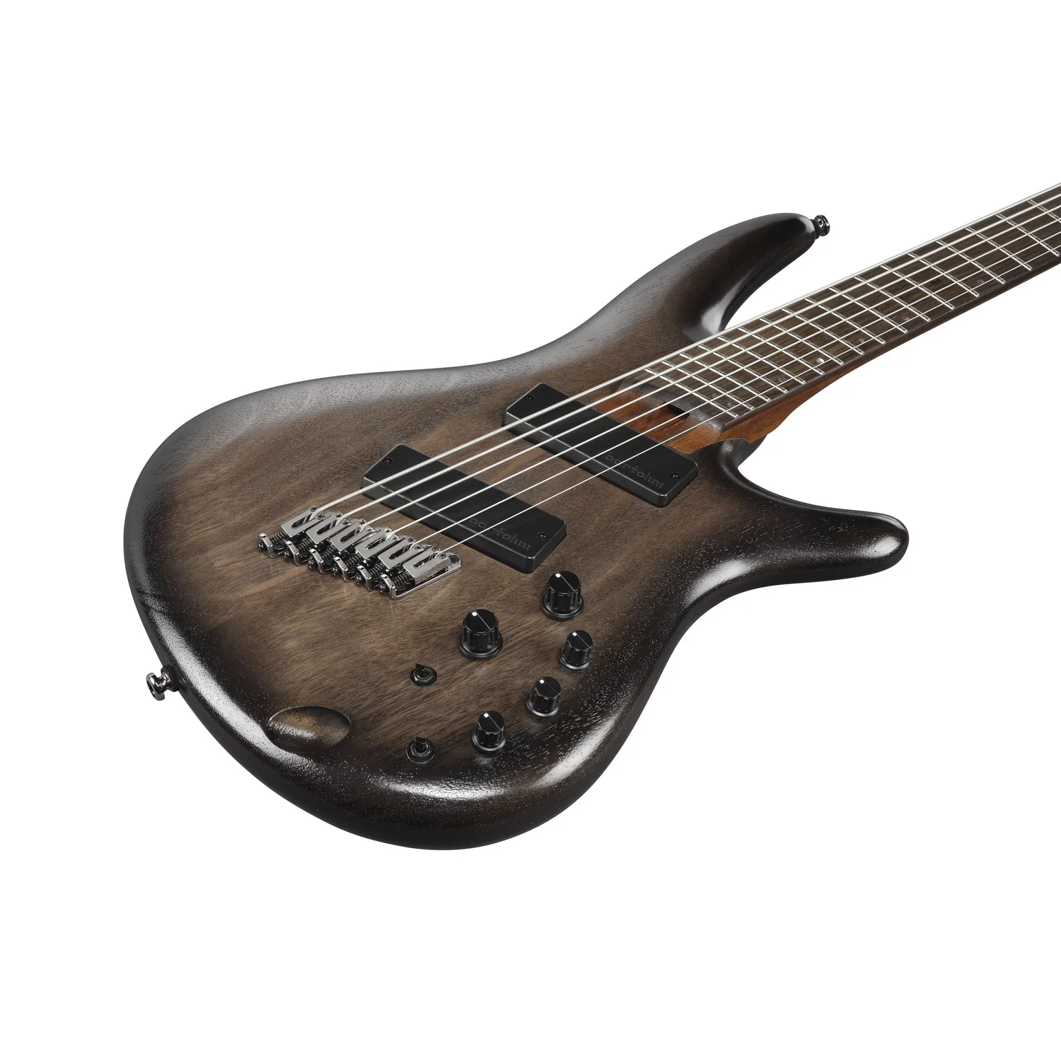 Ibanez SRC6MS SR Series 6 String Bass Guitar - Black Stained Burst Low Gloss - Image 3