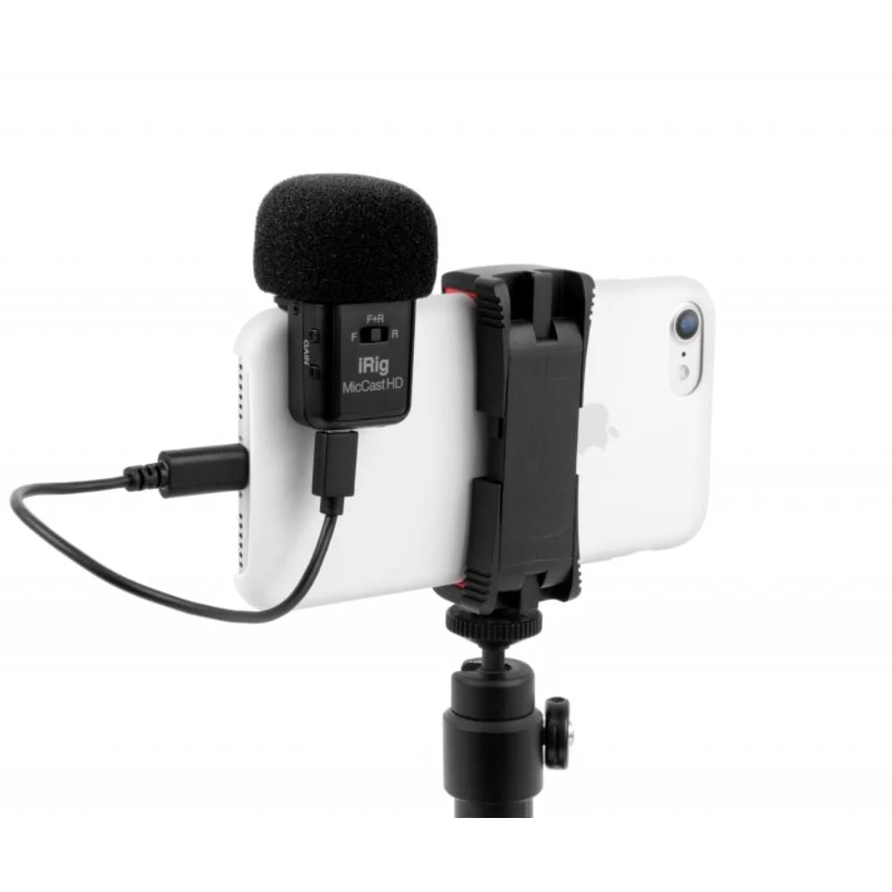 IK Multimedia iRig Mic Cast HD Dual Sided Digital Voice Condenser Microphone - Image 4