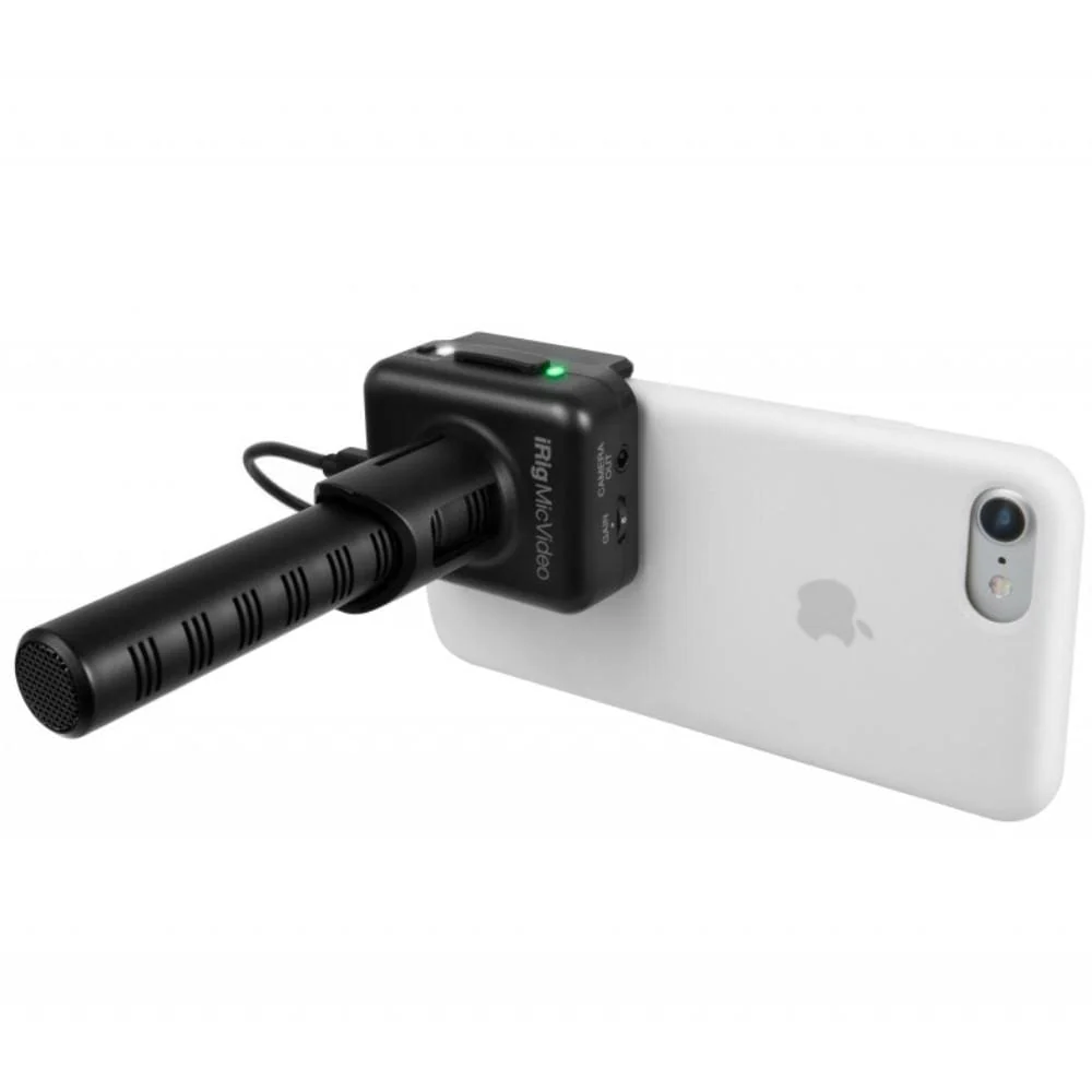 IK Multimedia iRig Mic Video Universal digital Shotgun Headset Microphone - Image 3