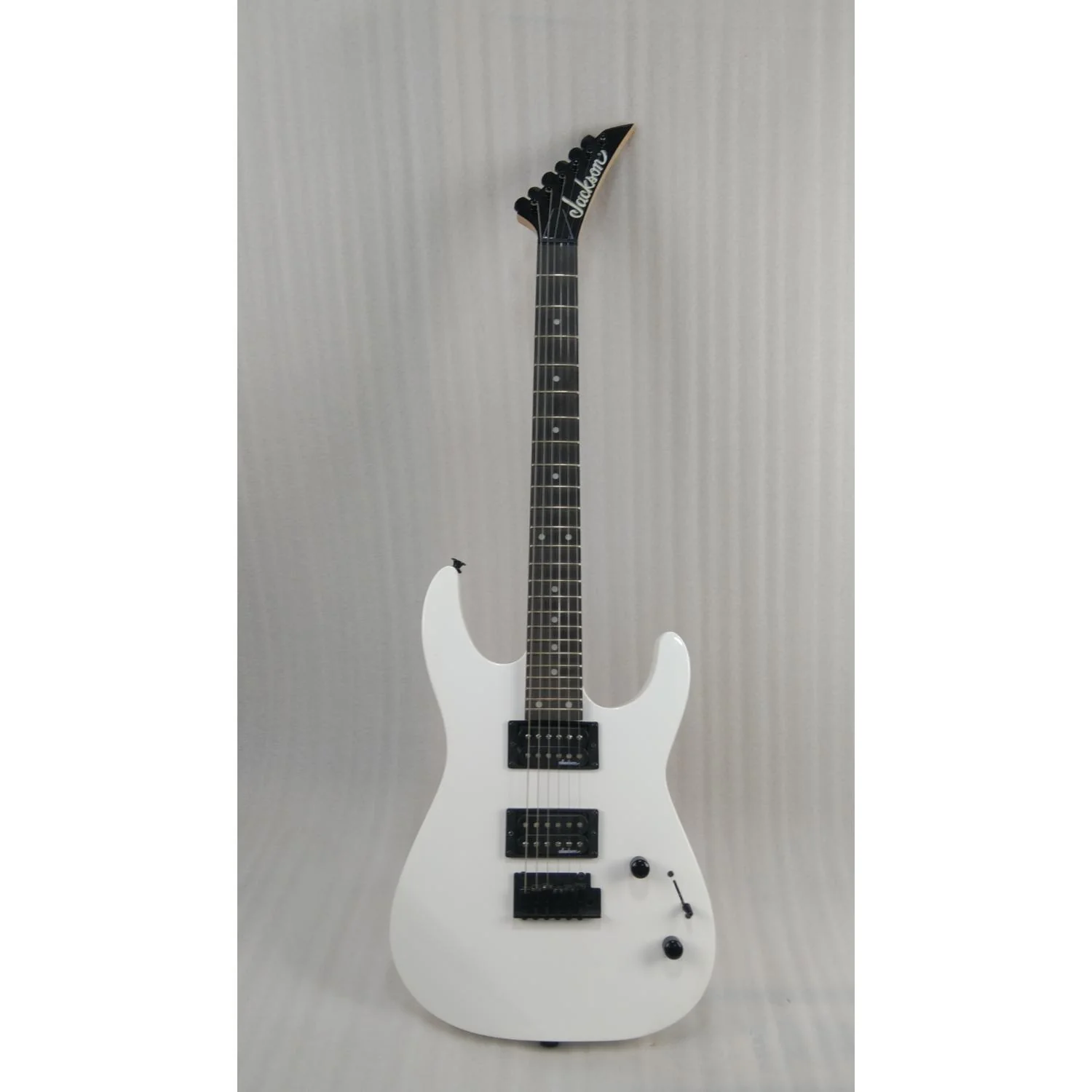 Jackson JS12 Dinky 6 String Electric Guitar - Snow White - Open Box B Stock