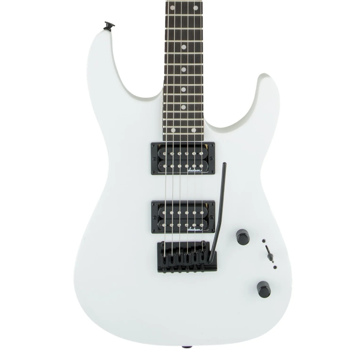 Jackson JS12 Dinky 6 String Electric Guitar - Snow White - Image 4