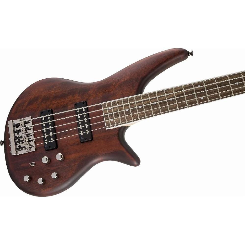 Jackson JS3V Spectra 5-String Bass Guitar - Walnut Stain - Image 4