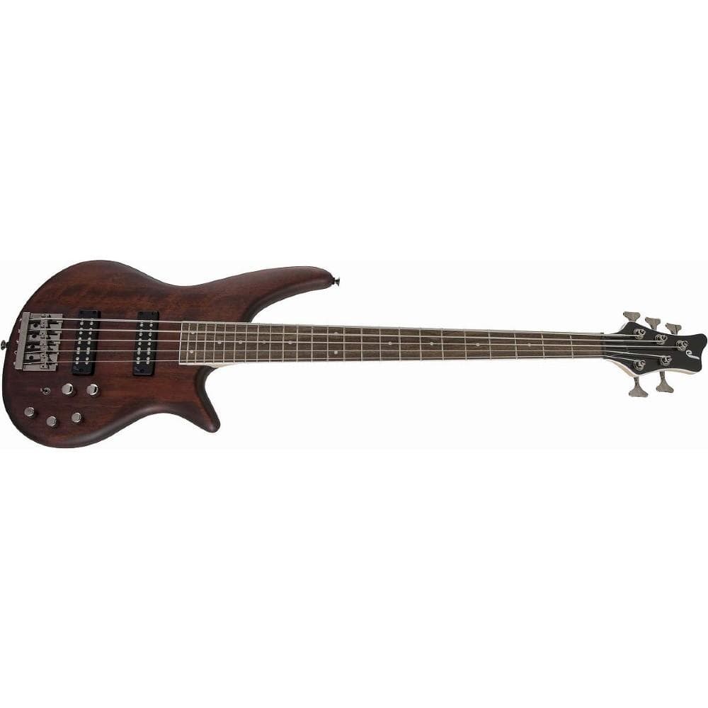 Jackson JS3V Spectra 5-String Bass Guitar - Walnut Stain - Image 7