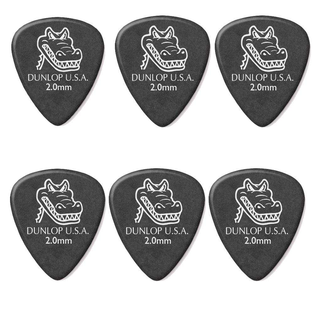 Dunlop 417R Gator Grip Standard Guitar Picks - Set of 6 - Image 9