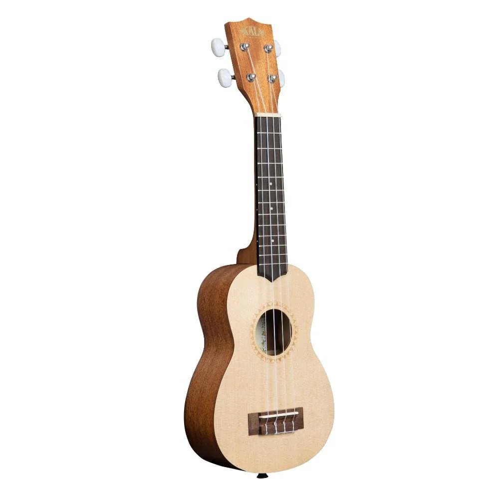 Kala KA-15S-S Satin Spruce Soprano Ukulele - Image 2