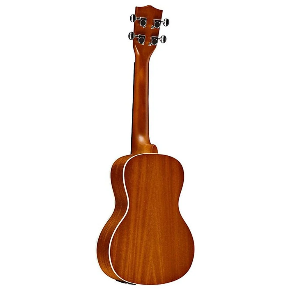 Kala KA-CE Satin Mahogany Concert Ukulele With Bajaao UB-S Gig Bag - Image 5